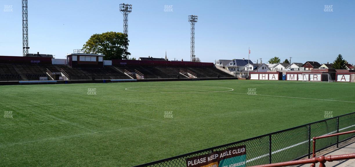 Keyworth Stadium - Section Railyard Club 1 Seat View