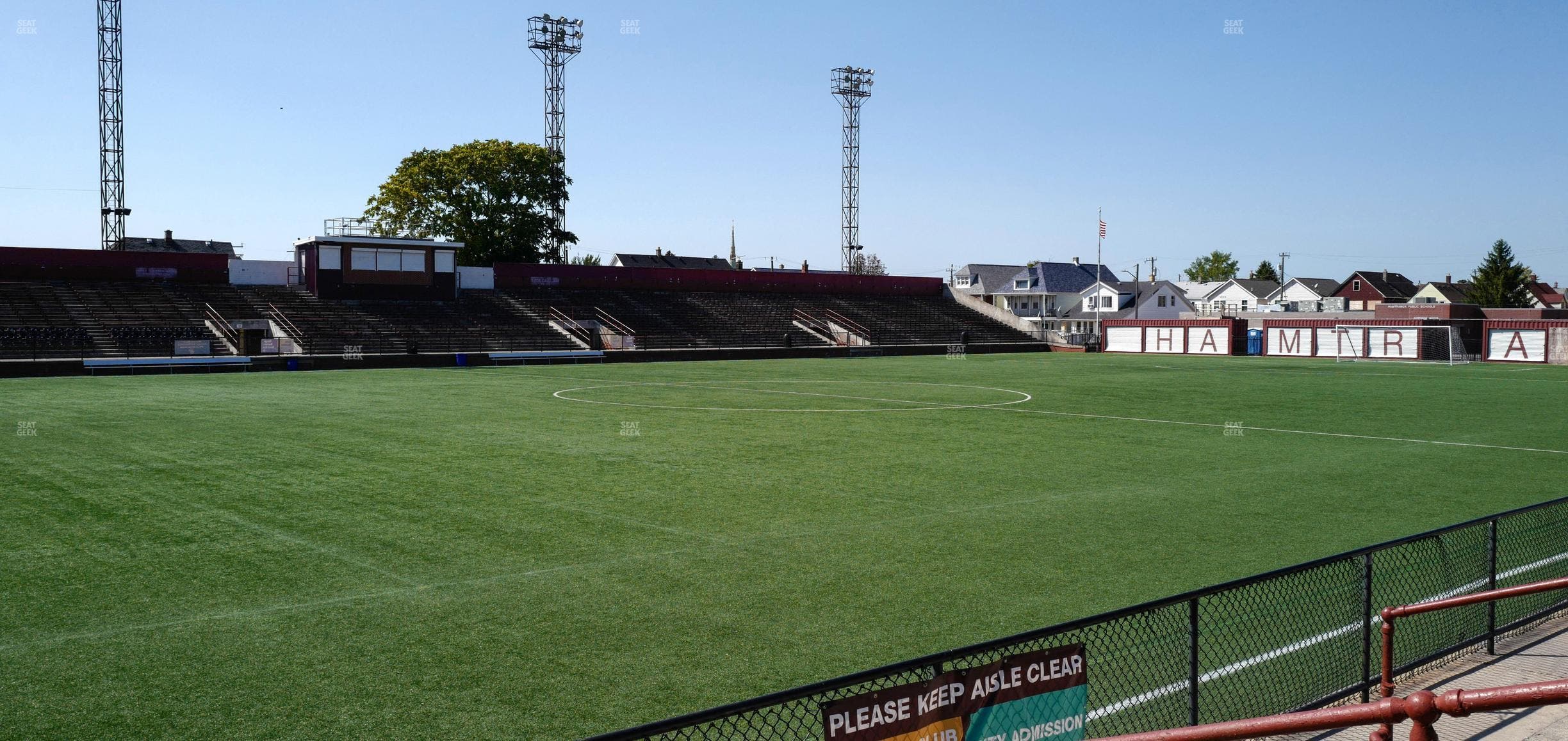 Keyworth Stadium - Section Railyard Club 1 Seat View