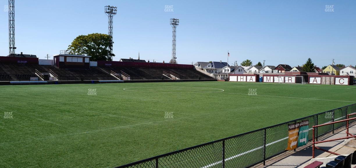 Keyworth Stadium - Section Railyard Club 2 Seat View