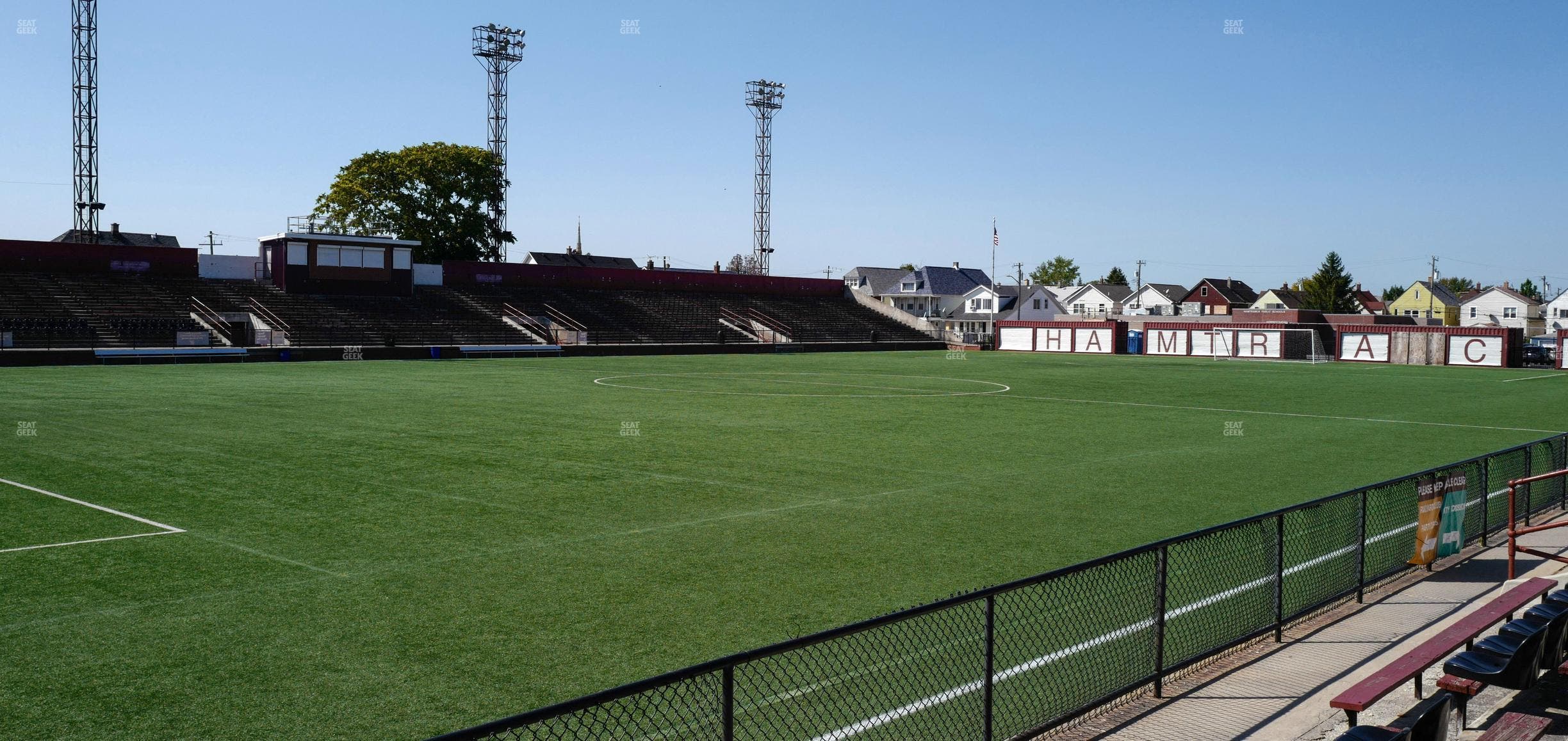 Keyworth Stadium - Section Railyard Club 3 Seat View