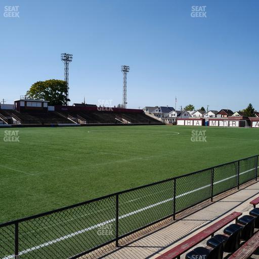 Keyworth Stadium - Section Railyard Club 3 Seat View