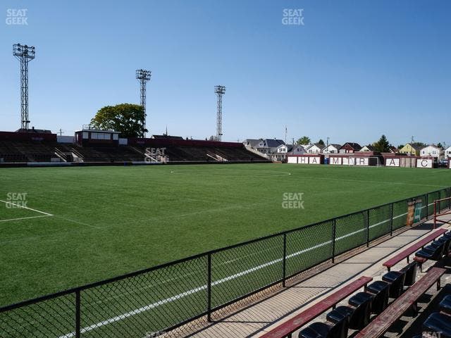 Keyworth Stadium - Section Railyard Club 3 Seat View