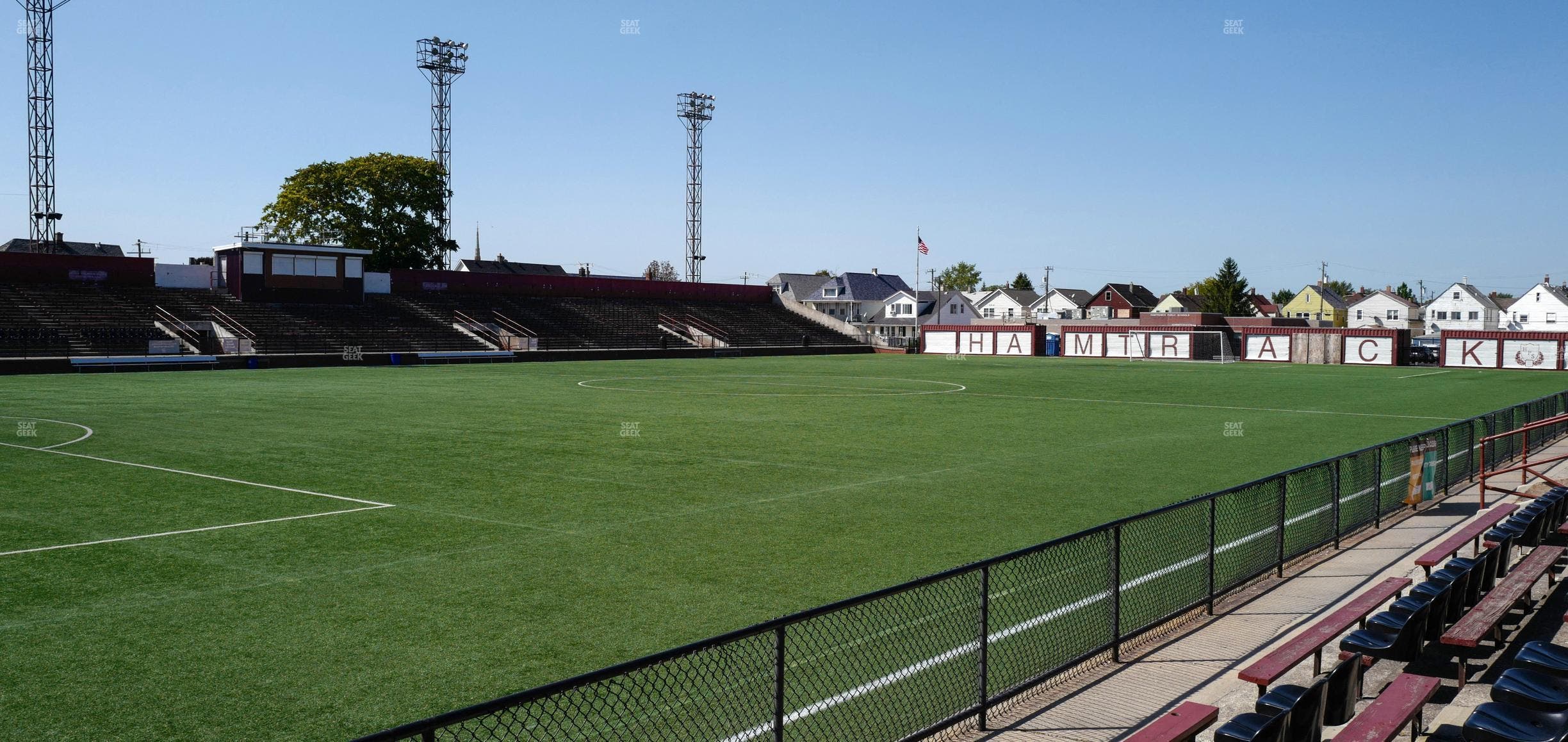 Keyworth Stadium - Section Railyard Club 4 Seat View