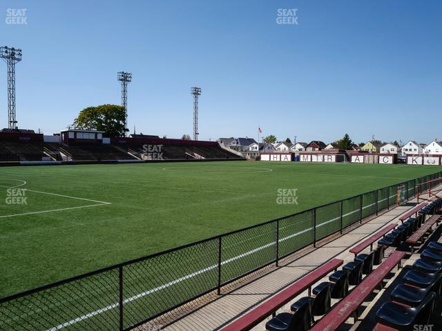 Keyworth Stadium - Section Railyard Club 4 Seat View