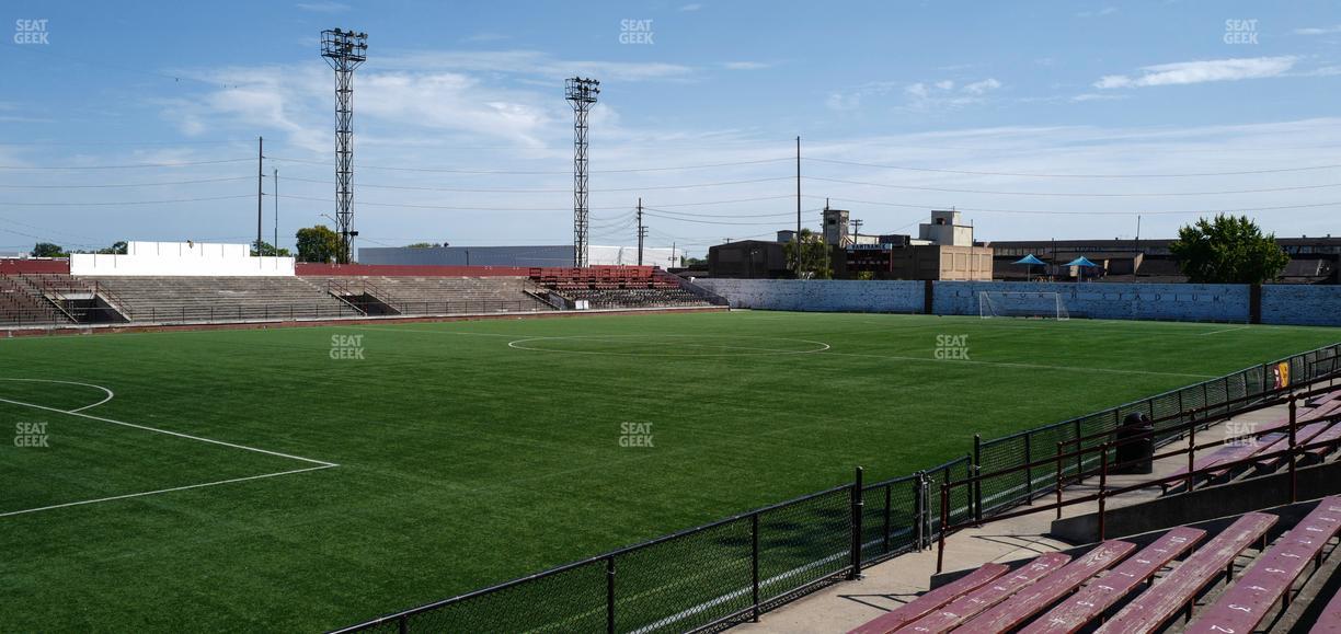 Keyworth Stadium - Section Roosevelt Corner Seat View