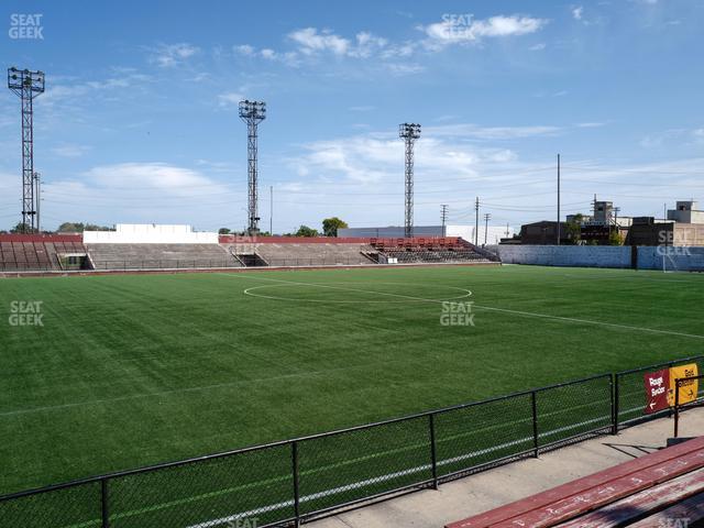 Keyworth Stadium - Section Rouge Seat View