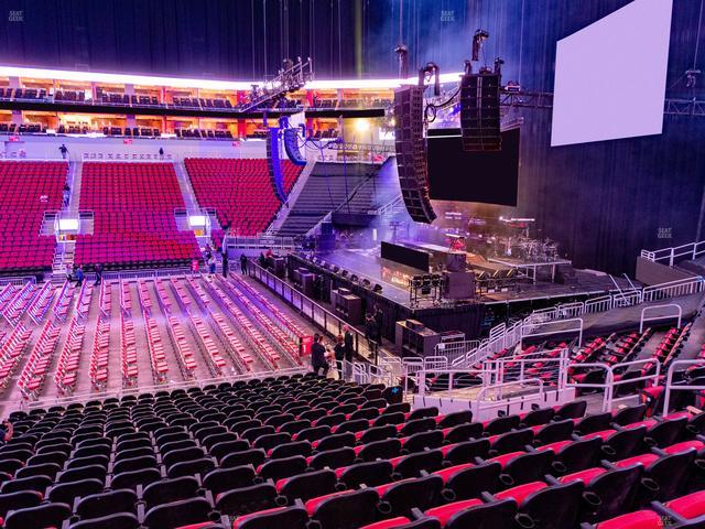 KFC Yum! Center - Section 105 Seat View