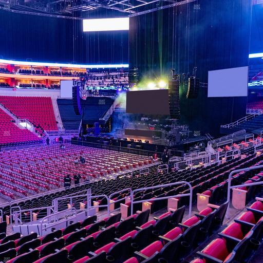 KFC Yum! Center - Section 107 Seat View