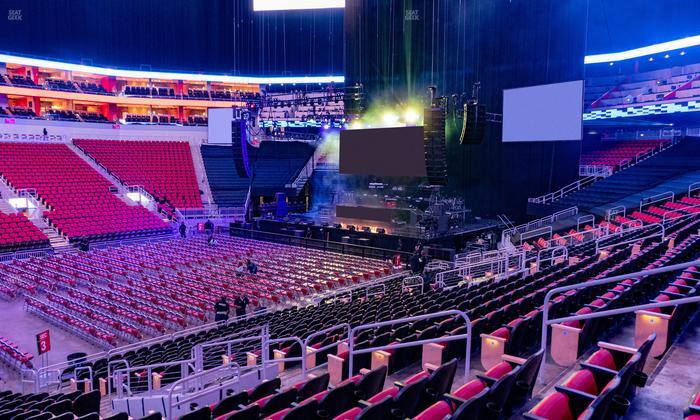 KFC Yum! Center - Section 107 Seat View