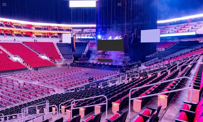 KFC Yum! Center - Section 108 Seat View