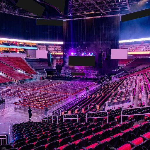 KFC Yum! Center - Section 109 Seat View