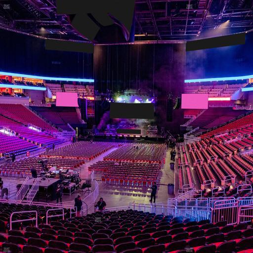 KFC Yum! Center - Section 110 Seat View