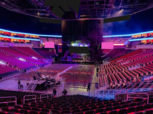 KFC Yum! Center - Section 110 Seat View