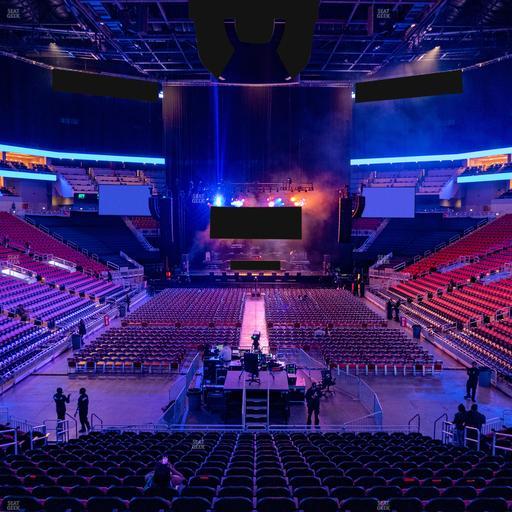 KFC Yum! Center - Section 111 Seat View