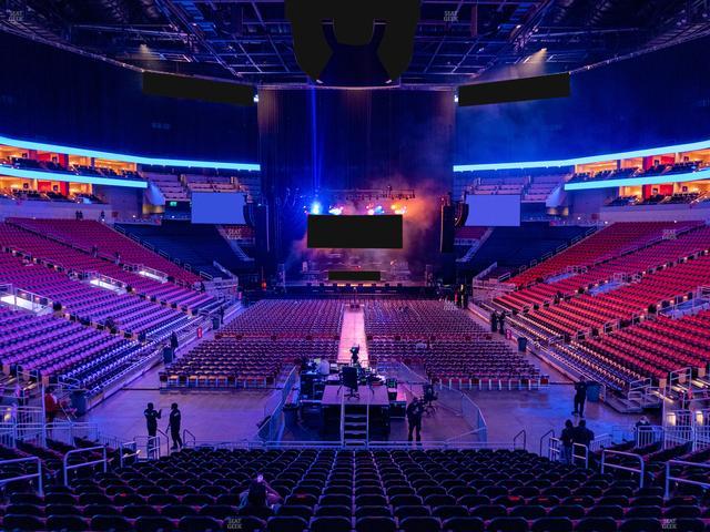 KFC Yum! Center - Section 111 Seat View