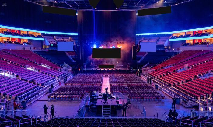 KFC Yum! Center - Section 111 Seat View