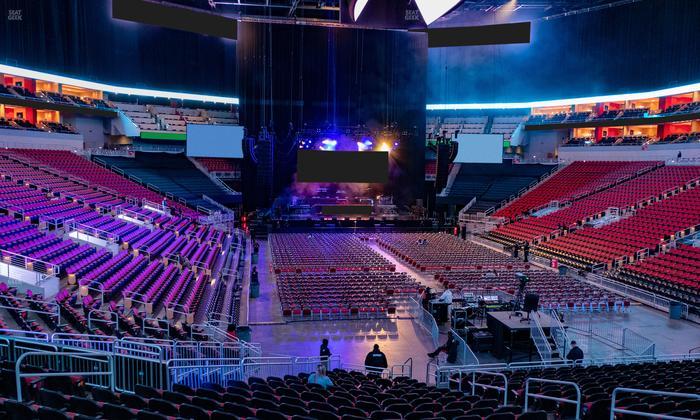 KFC Yum! Center - Section 112 Seat View