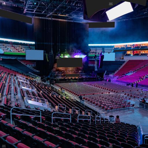 KFC Yum! Center - Section 113 Seat View