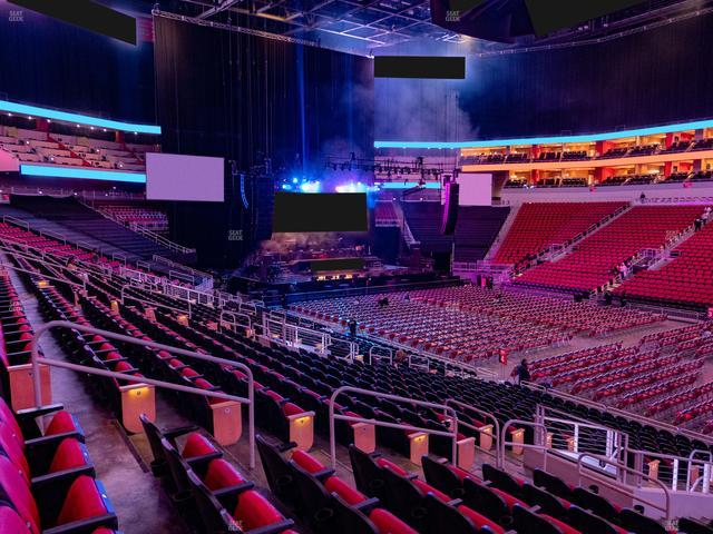 KFC Yum! Center - Section 114 Seat View