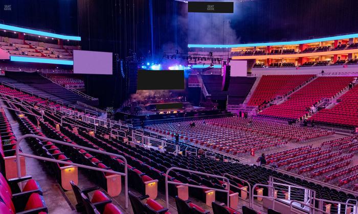 KFC Yum! Center - Section 114 Seat View