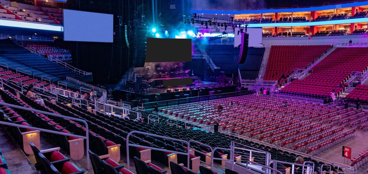 KFC Yum! Center - Section 115 Seat View