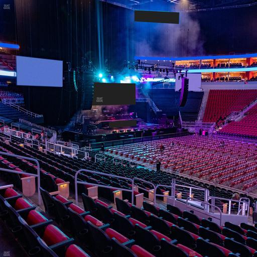 KFC Yum! Center - Section 115 Seat View