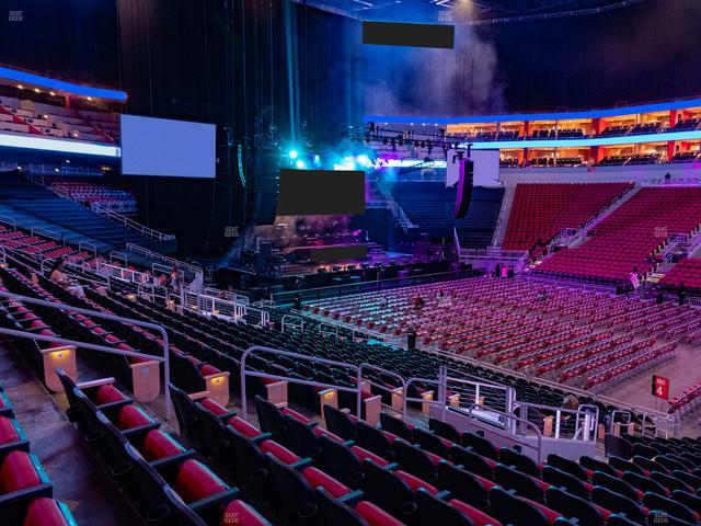 KFC Yum! Center - Section 115 Seat View