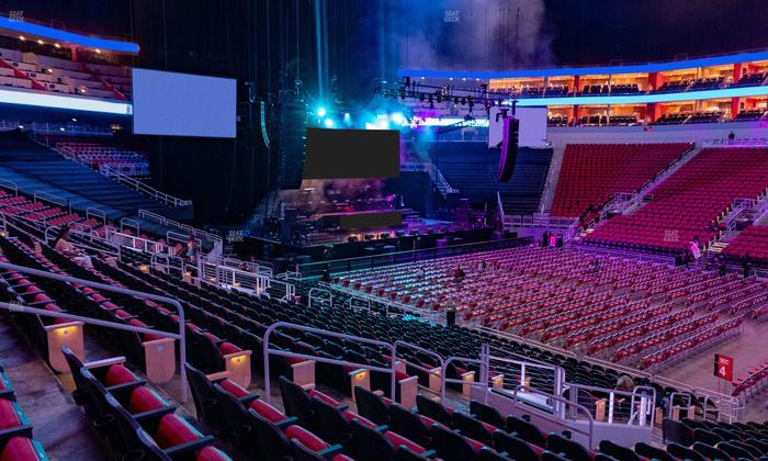 KFC Yum! Center - Section 115 Seat View