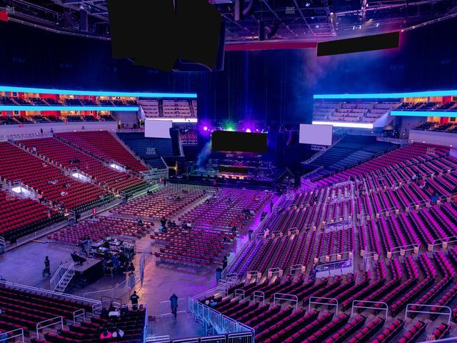 KFC Yum! Center - Section 209 Seat View