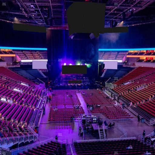 KFC Yum! Center - Section 211 Seat View