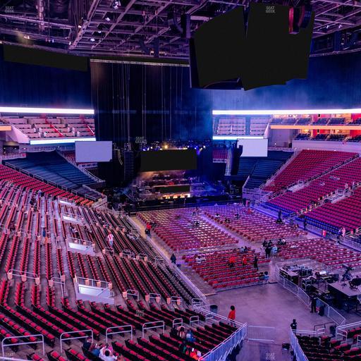 KFC Yum! Center - Section 212 Seat View