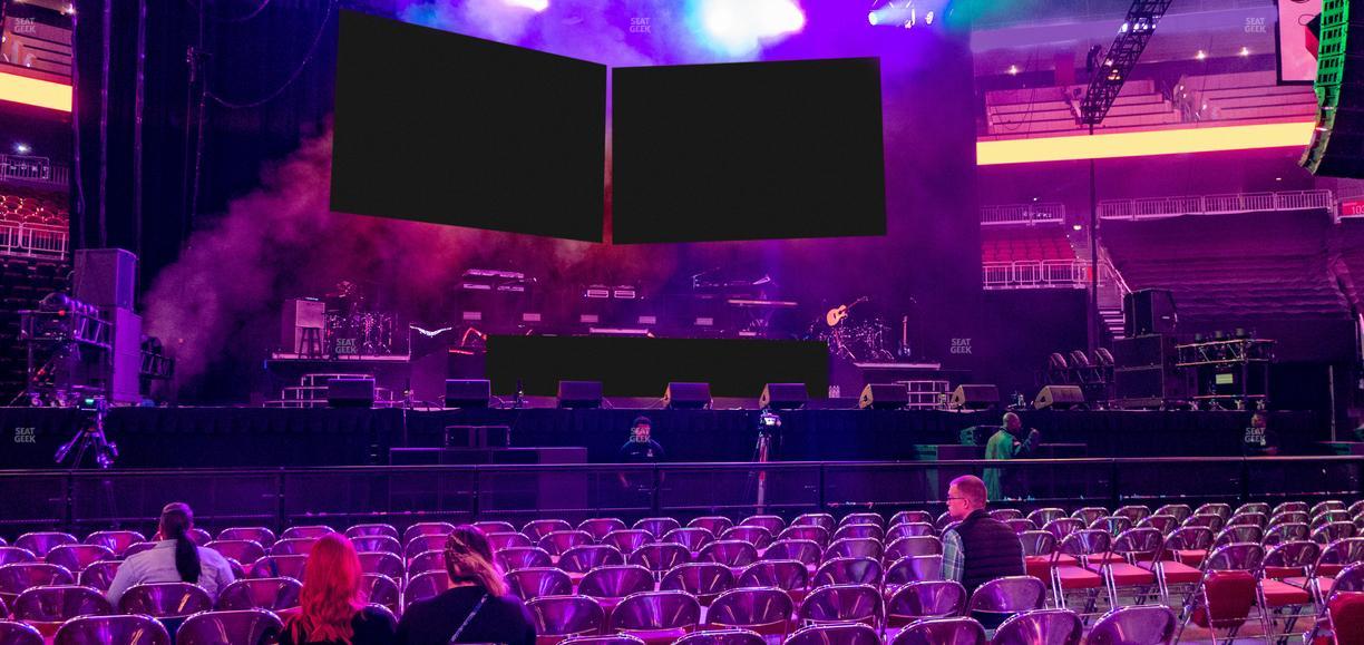 KFC Yum! Center - Section Floor 2 Seat View