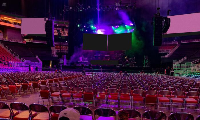 KFC Yum! Center - Section Floor 3 Seat View