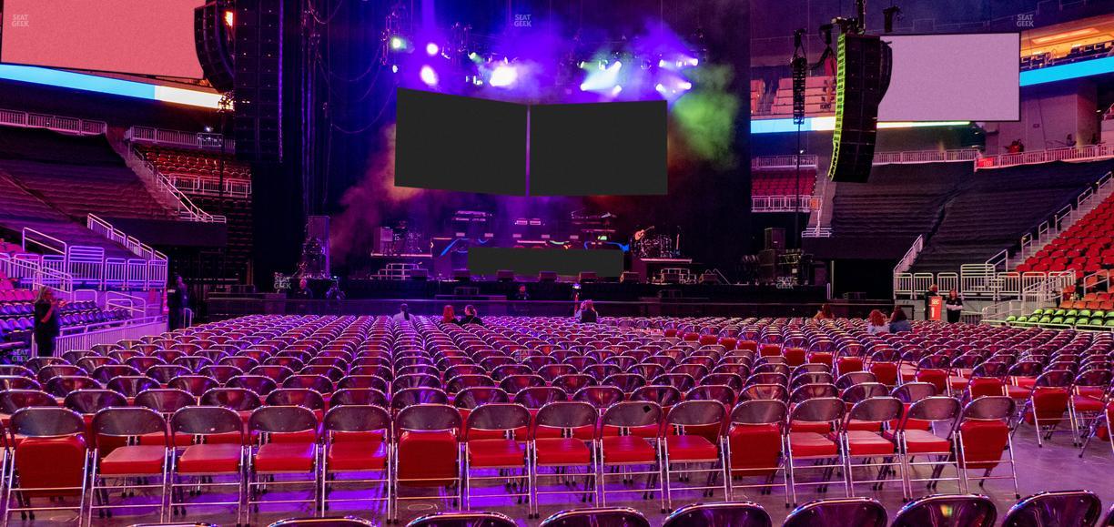 KFC Yum! Center - Section Floor 4 Seat View