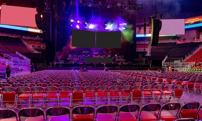 KFC Yum! Center - Section Floor 4 Seat View