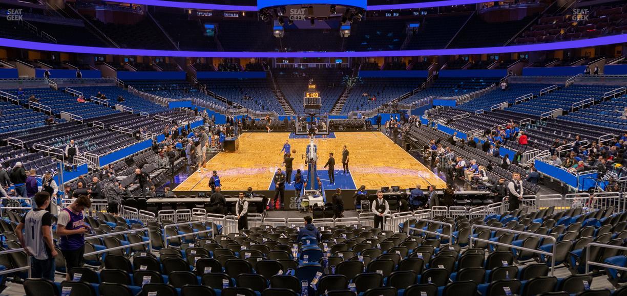 Kia Center - Section 101 Seat View