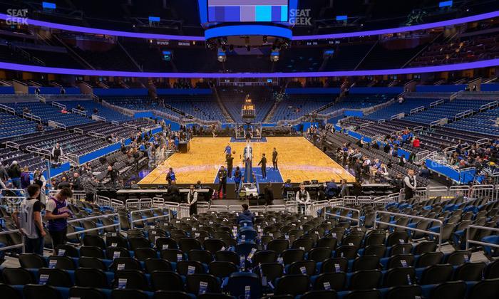 Kia Center - Section 101 Seat View