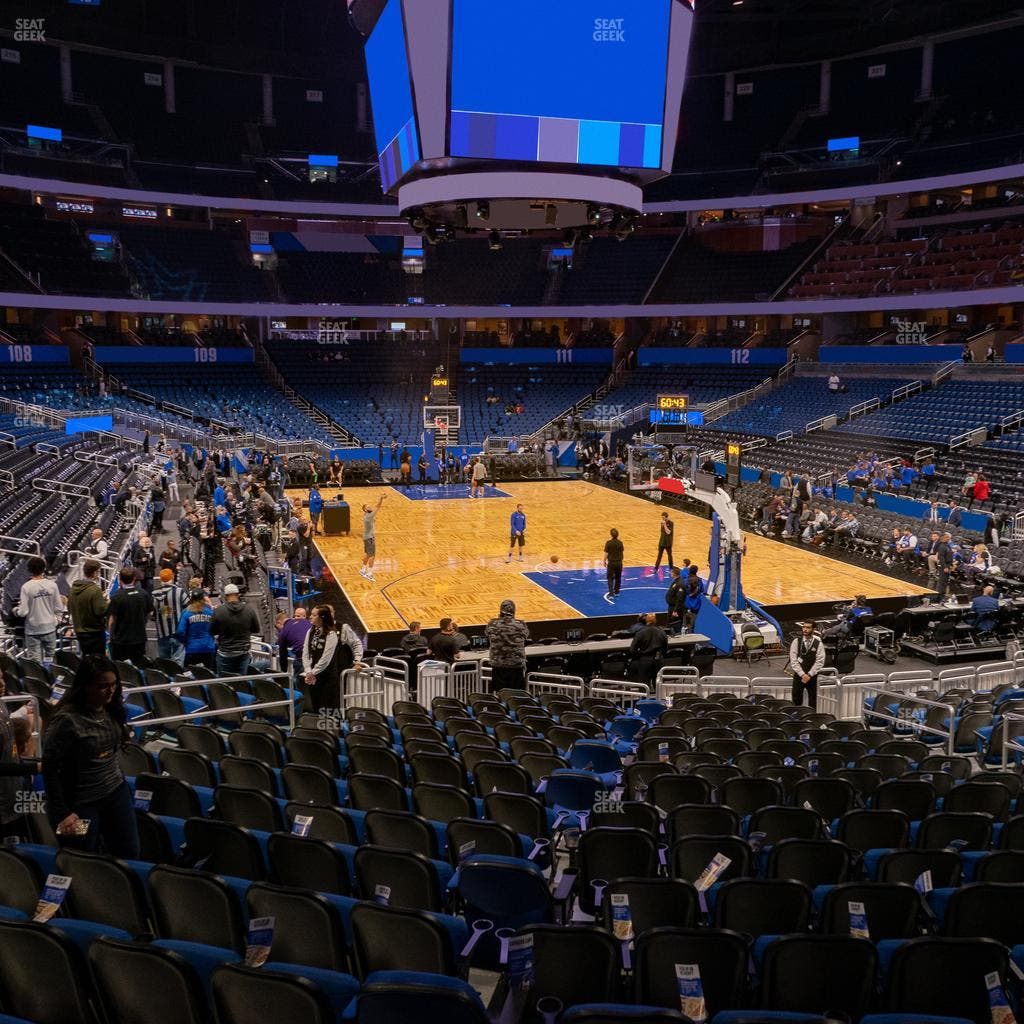 Kia Center - Section 102 Seat View