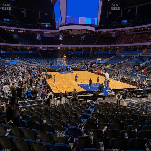 Kia Center - Section 102 Seat View