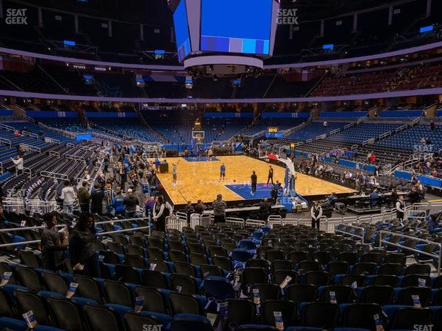 Kia Center - Section 102 Seat View