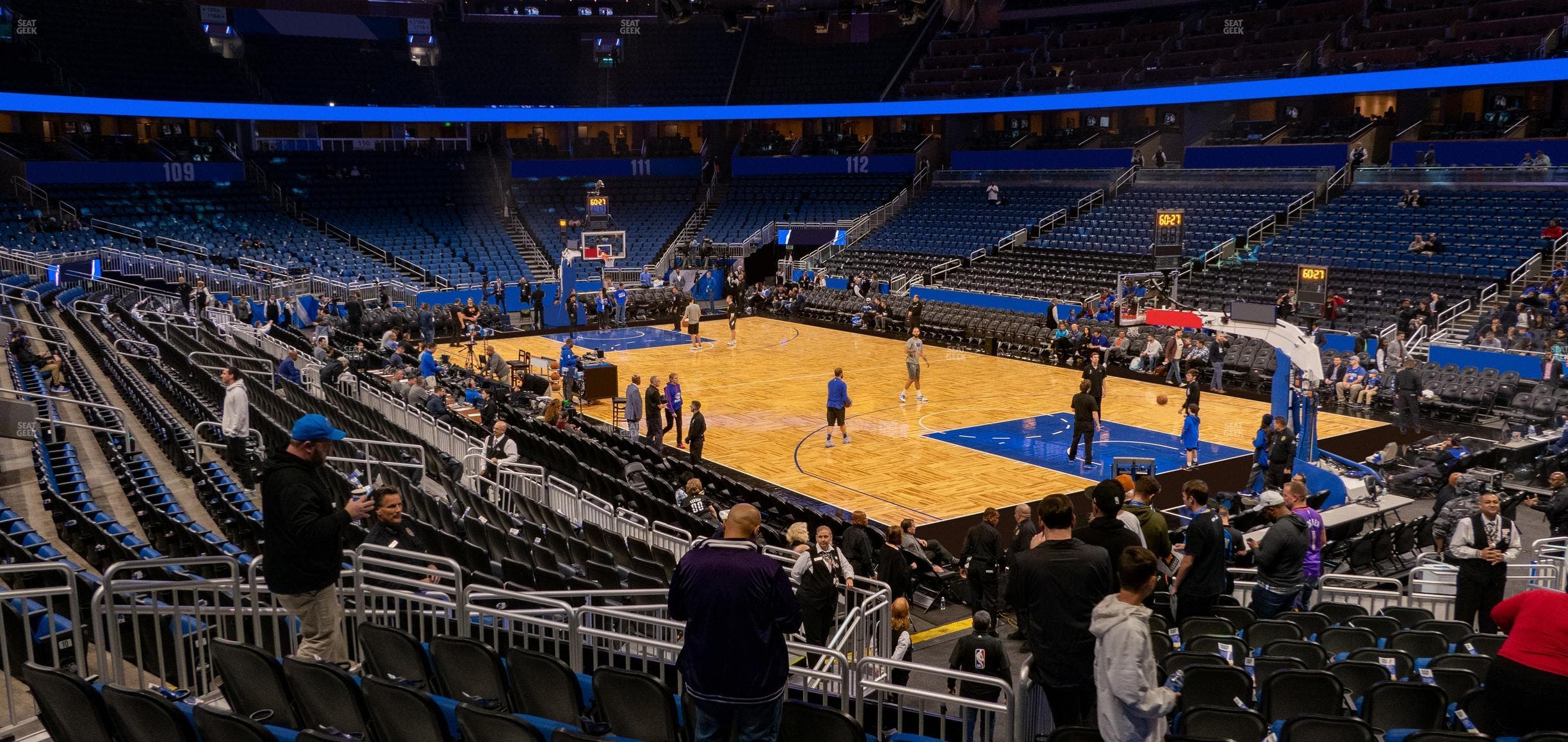 Kia Center - Section 103 Seat View