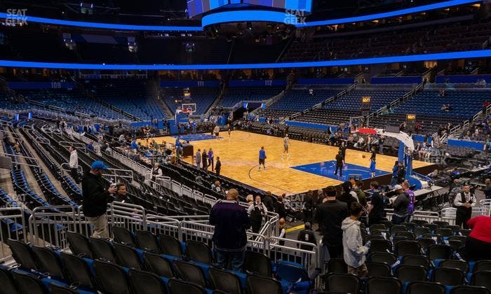 Kia Center - Section 103 Seat View