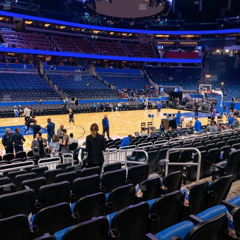 Kia Center - Section 107 Seat View