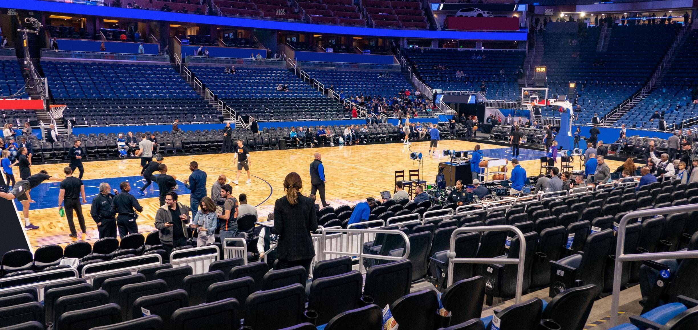Kia Center - Section 107 Seat View