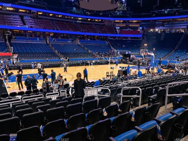 Kia Center - Section 107 Seat View