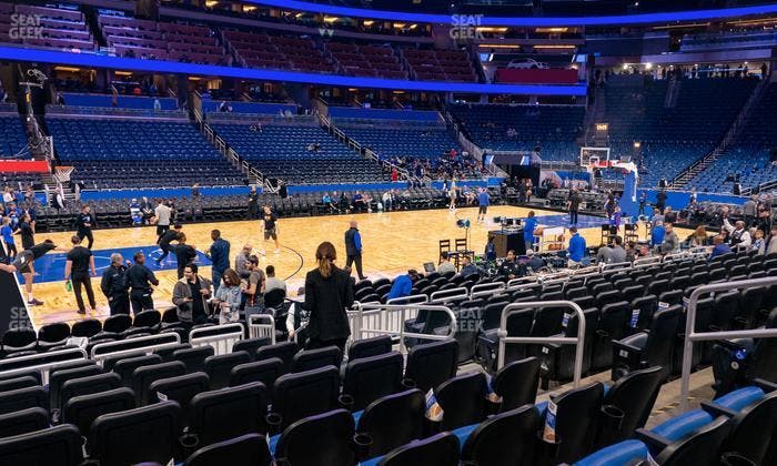 Kia Center - Section 107 Seat View