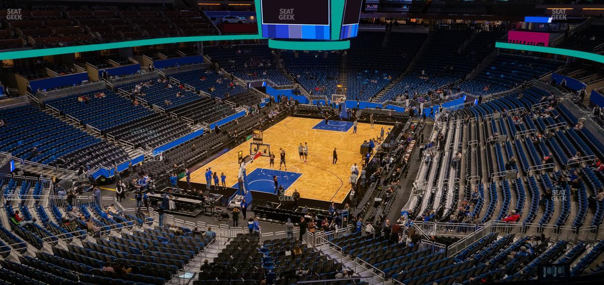 Kia Center - Section 109 A Seat View