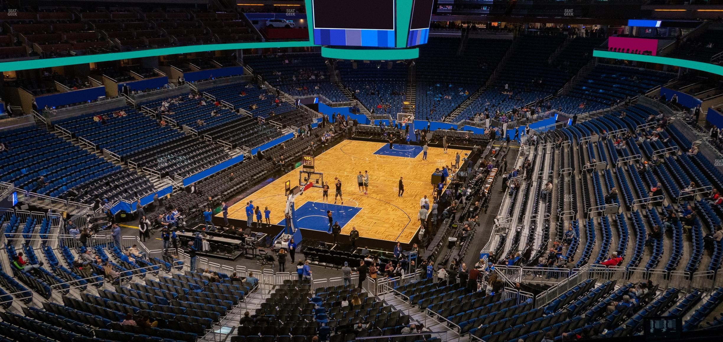 Kia Center - Section 109 A Seat View