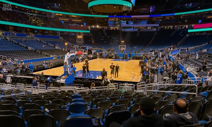 Kia Center - Section 109 Seat View