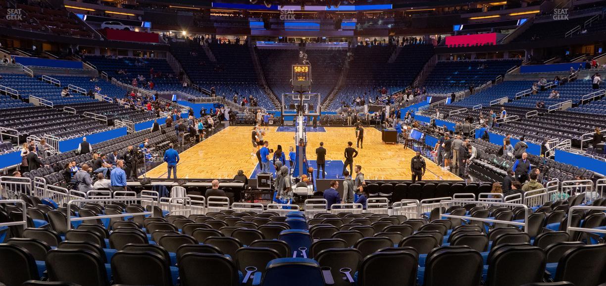 Kia Center - Section 110 Seat View